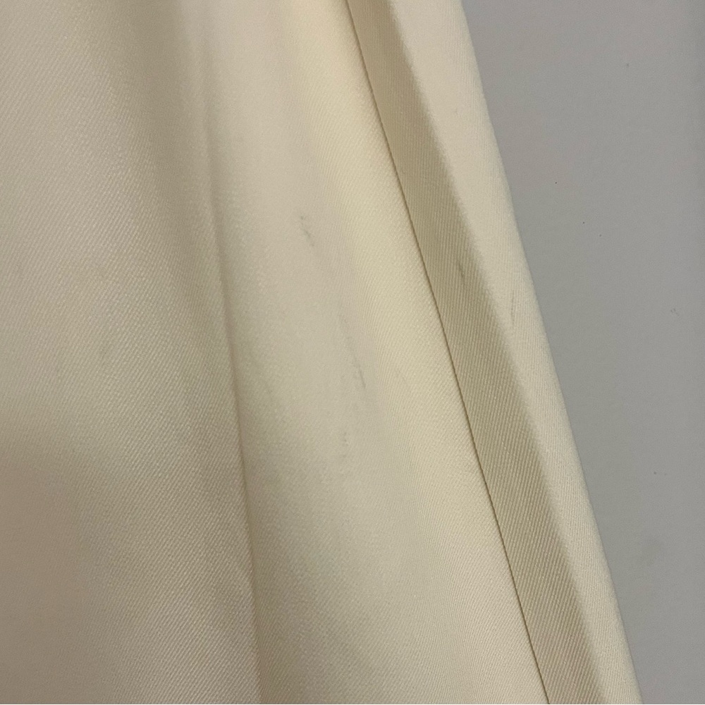 Max Studio Cream Tie-Waist Wrap Skirt. Size 10.NWT - Picture 5 of 9